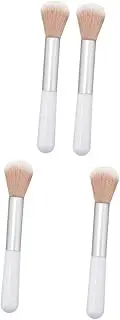 [IWOWHERO] Synthetic Fiber Makeup Brushes Set 4pc Kit for Blush Contour Highlight Travel