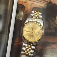 在飛比找蝦皮購物優惠-*當零件賣 賣錶帶-OP金銀雙色手錶 $399