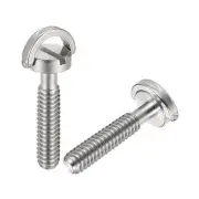 1/4" Male Mounting Screw Adapters Slotted 1.18" Length for Camera Tripod, 2Pcs