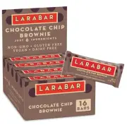 Larabar Chocolate Chip Brownie Bar 1.6 oz (Pack of 16)