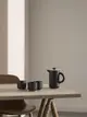 Stelton．Theo 石陶茶杯．附竹杯墊．200ml