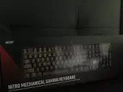 Acer Nitro Gen 2 Wired Gaming Keyboard - RGB Illuminated Keyboard GP.KBD11.043