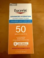 Eucerin Advanced Hydration Ultra-Lightweight Sunscreen SPF 50