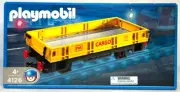 Playmobil 4126 Train Freight Car Brand New / Factory Sealed Box