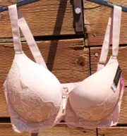 Mamia Women Size 42DD Tan Lace Underwire Bra NWT style 4164LDD2 #B-2