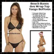 Beach Bunny Ava Wrap Triangle Top With Tango Bottoms $270