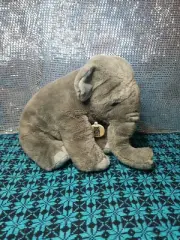2013 Wild Republic Houston Zoo Plush Elephant Soft Stuffed Animal 12"