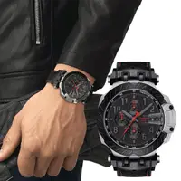 在飛比找momo購物網優惠-【TISSOT 天梭】官方授權 T-RACE MOTOGP 