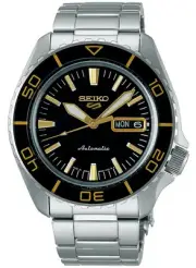 Seiko 5 Sports SKX Suit Style SNZH SBSA261 Men's Automatic Black Made in Japan