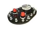 RCI Oval Style Filler Cap Assembly with -8AN Pickup