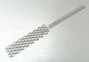 Plating Anode Platinized Titanium Jewelry Plating Rhodium Palladium 3/4" x 4"