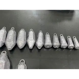 【漁樂商行】六角鉛 6錢~12兩 釣魚鉛錘 海釣沉底 浮標配重 船釣鉛錘 (單顆販售)