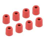 Replacement Foam Ear Tips Earbuds Bud 4.7-5.5mm Small Size Red 8 Pcs