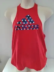 NWT Adidas Women's American Razorback Tank Top - Size Large