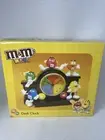 M&M's World Multi Character Desk Clock With Alarm 2005 Mars Inc NIP