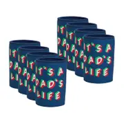 8PK Annabel Trends Drink Can Cooler Stubby 7x10.5cm - Dads Life