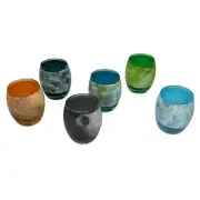 NEW Disney Star Wars Planetary Glassware Set Of Six Glasses Drinkware