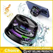 Magnetic Mini Bluetooth Speaker Multifunctional Wireless Speaker RGB Color Light