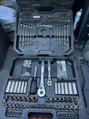 Sears Craftsman USA Nos 154pc Mechanics Tool Set Socket Ratchet 33154 Case