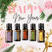 NEW doTERRA Top 5 Essential Oil 15ml Lemon Lavender Peppermint Tea Tree On Guard