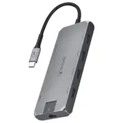Bonelk Long-Life USB-C to 8-in-1 Multiport Hub - Space Grey [ELK-80057-R]