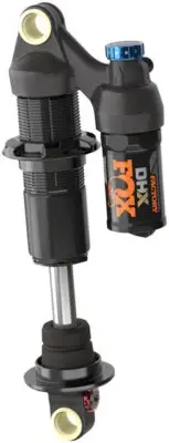 FOX DHX Factory Rear Shock - Metric, 230 x 57.5 mm, 2-Position Lever, Hard Chrom