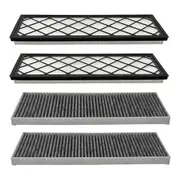 Cabin Air Filter HEPA Air Intake Filter Replacement with Activated Carbon for 2020-2023 Model Y Acc-hy As Shown