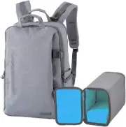 ELECOM Camera Bag Backpack High Grade L Size 15.6 inch PC Storage?Gray
