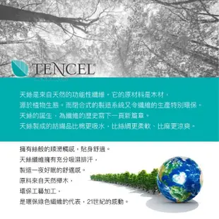 【ISHUR伊舒爾】雙人 頂級天絲兩用被床包組(3M吸濕排汗技術/TENCEL/絲慕)