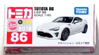 在飛比找露天拍賣優惠-全新 Tomica 86 新車貼 豐田 Toyota 86 