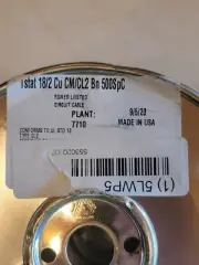 SOUTHWIRE 553020507 T-Stat Cbl,2 Cond,18AWG,Comm,Brn,500ft 5LWP5