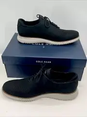 Cole Haan 2.Zerogrand Laser Wing Oxford Black Nubuck/Grey Men’s Size 12 C23807