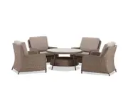 GISELE 5 Piece Outdoor Dining Setting