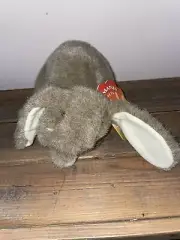 FolkTails Rabbit Puppet Soft Lop Eared Bunny Tan Brown Cream Folkmanis Vintage