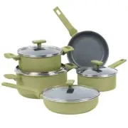 9-Piece Pots and Pans Set Nonstick Recycled Aluminum Cookware Set, Frying