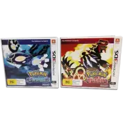 Pokemon Alpha Sapphire / Omega Ruby 3DS Replacement Case