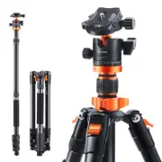 K&F Concept 62" Tripod Monopod Aluminum Alloy for Camera Quick Release Plate