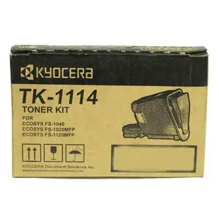 KYOCERA FS-1020/FS-1120/FS-1040 原廠碳粉匣 TK-1114【APP下單最高22%點數回饋】