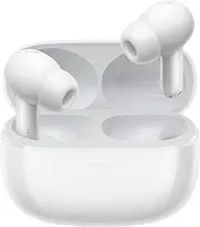Xiaomi Redmi Buds 6 Pro Active Noise Cancelling up to 55dB Advanced Triple Driver LDAC Compatible High Resolution Audio Wireless Up to 36 Hours Music Playback Google Fast Pair Gray Sheer White
