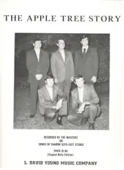 THE MASTERS "THE APPLE TREE STORY" SHEET MUSIC-PIANO/VOCAL/GUITAR-1972-RARE-NEW!