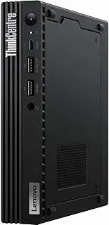 Lenovo ThinkCentre M90q Gen 3 Tiny Desktop Computer, Intel Core i7-12700 2.1GHz, 16GB RAM, 512GB SSD, Windows 11 Pro, Black