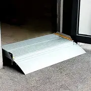 Ramps Non Skid Wheelchair, Mobility Access Threshold, Portable Aluminum Wheelchair, for Home Steps Stairs Doorways Scooter (Size : 70x74x6cm)