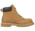 Skechers Women's 108066 Work Cottonwood Etah Steel Safety Toe Work Boots Wheat