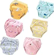 Toddler Underwear Training Panties,6Pcs Toddler Training Underwear, Potty Training Underwear Training Pants for Boys Girls/M, Training Underwear 2t-3t