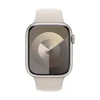 在飛比找樂天市場購物網優惠-Apple Watch S9(GPS)星光色鋁金屬錶殼配星光