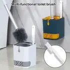 Bristle Toilet Brush Scratch-free Toilet Brush Comfort Grip Toilet Brush