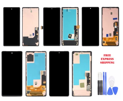 GOOGLE PIXEL 6 6A 7 PRO LCD AMOLED DISPLAY TOUCH SCREEN DIGITIZER FRAME ASSEMBLY