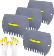 Leaf Scoops and Claws, Lightweight Leaf Grabber Claws, Yard Scoops for Leaves, G