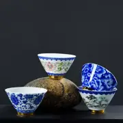 Chinese Kungfu Tea Set Cup Of Tea China Tea Cup Porcelain Jingdezhen Tea Cups