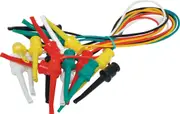Spring IC Clip To IC Clip Test Lead Set